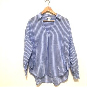 H&M Cotton Oversized Shirt